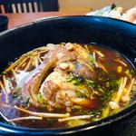 真鯛のあら汁_刺身付き天ぷら定食