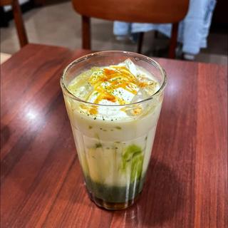 抹茶キャラメルラテ(ドトールコーヒーショップ 祖師ヶ谷大蔵駅店)