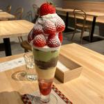 抹茶いちごパフェ