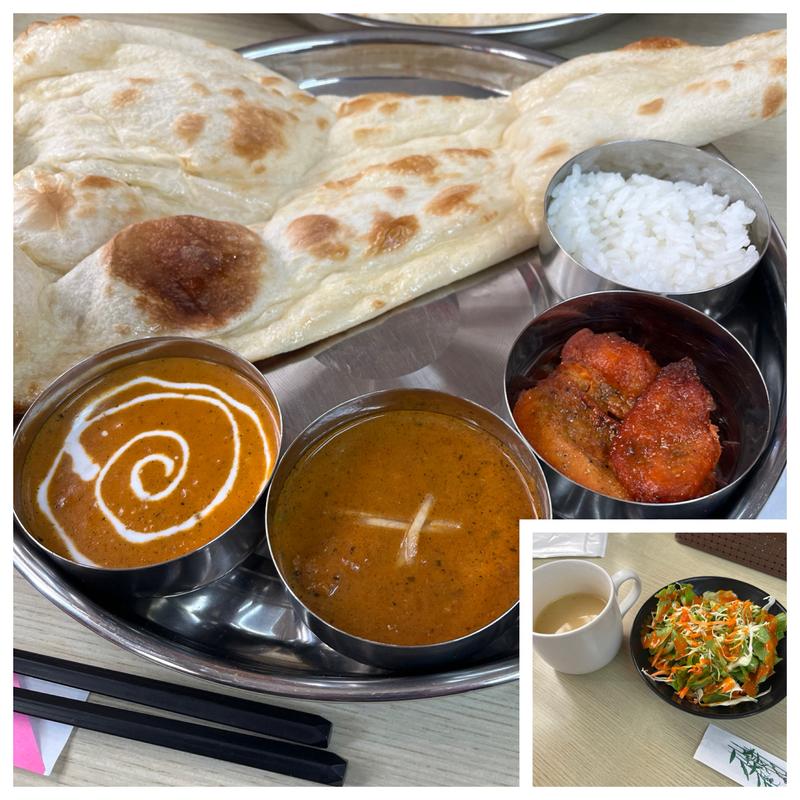 ナマステランチセット(インドレストランナマステヤマガ)