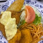 ミックスフライ(札幌市役所地下食堂)