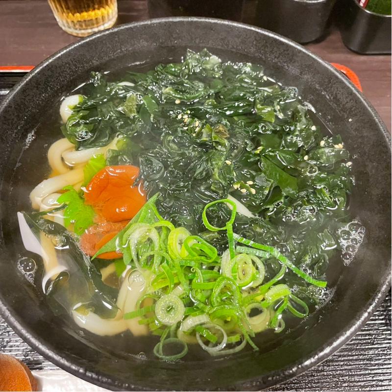 梅わかめうどん(福ちゃん )