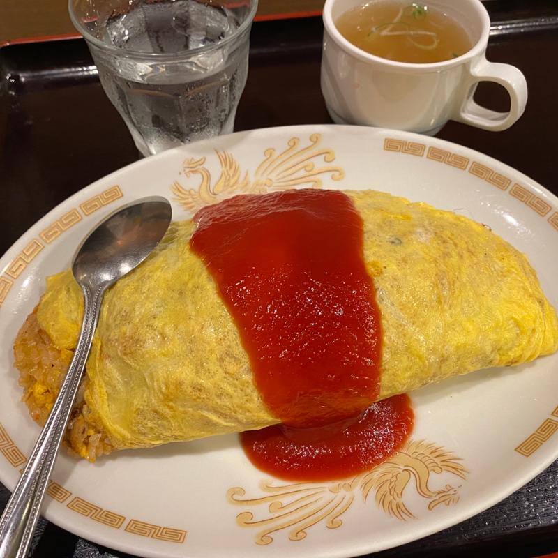 オムライス　大(中華料理 六明閣)