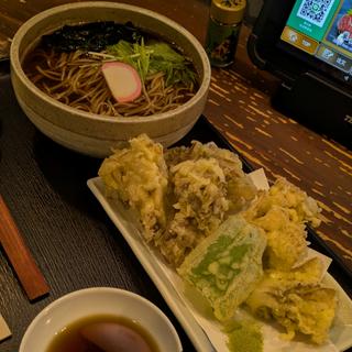 舞茸天かけそば(榑木野 松本駅舎店)