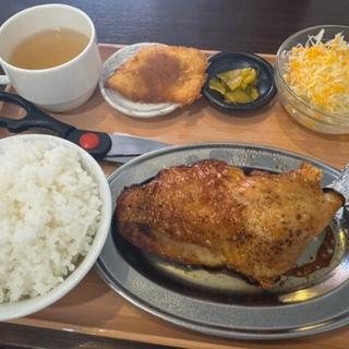 骨付き鳥ごはん定食