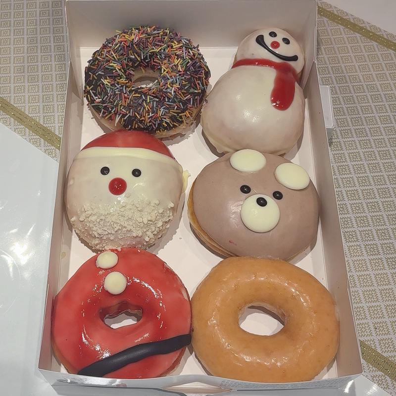 ホリデー ダズン ハーフ（6個）(クリスピー・クリーム・ドーナツ近鉄あべの橋店)