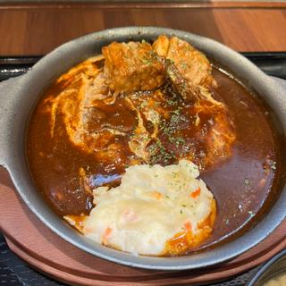 煮込みビーフシチューハンバーグ(松屋 中村橋店 )