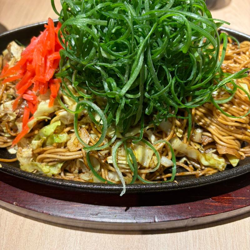 ソース焼きそば(京都焼きそば専門天 赤坂店)