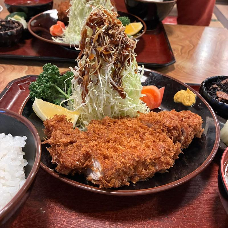 スタミナカツ定食 ニンニク(とんまる)