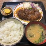 トンカツ定食(定食の店 きよし)