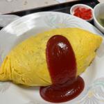 オムライス 大盛り