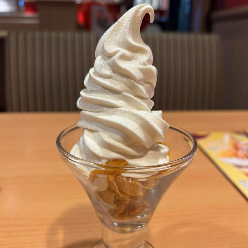 ソフトクリーム(ガスト代々木店)