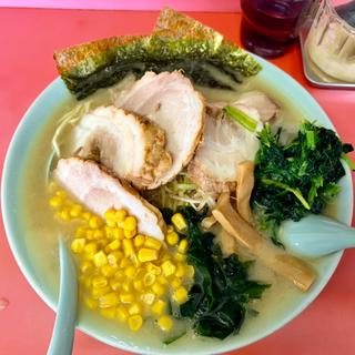 ネギチャーシュー＋コーン＋ほうれん草(ラーメンショップ 下大野店 )
