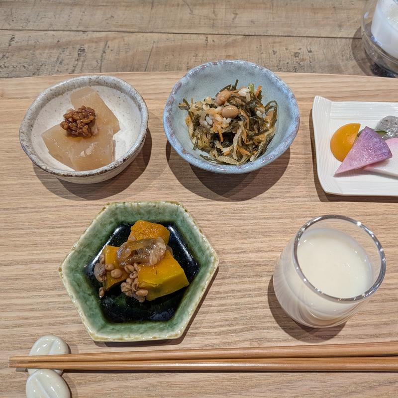 発酵おつまみセット(cafe 明日も発酵ごはん nippon (Ashitamo Hakko Gohan - Fermented Japanese Food))