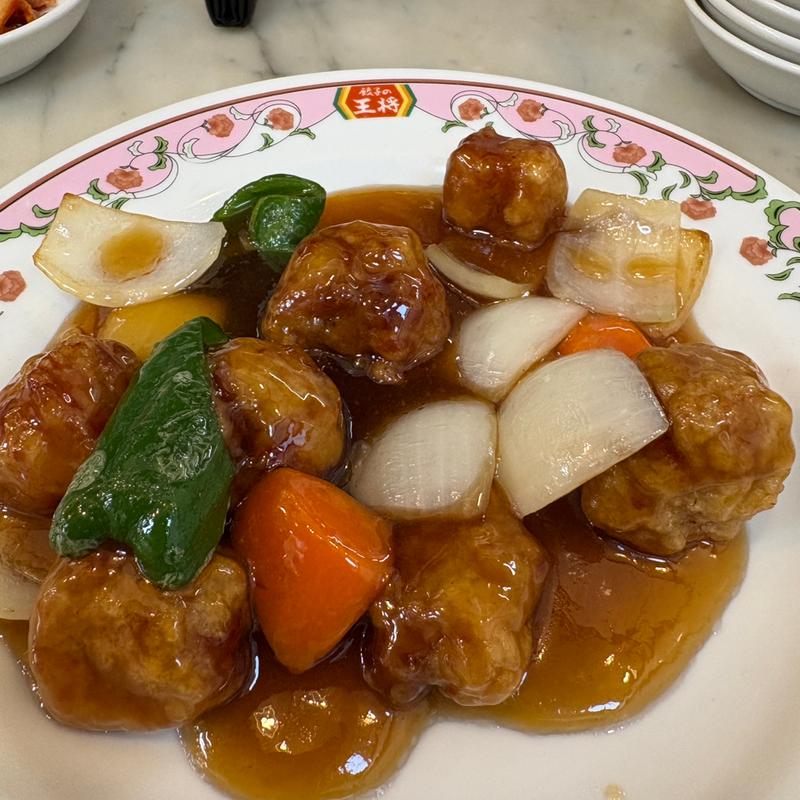 酢豚(餃子の王将 和歌山駅前店 （ぎょうざのおうしょう）)