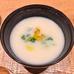 聖護院かぶと北海あさりのスープ