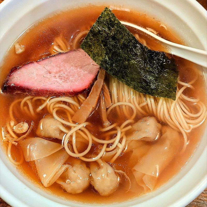 ワンタン麺(荏原町 しなてつ （【旧店名：支那そば　てつや 】）)