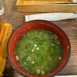 アオサの味噌汁(A定食)