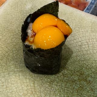 うずら玉子の軍艦(千成寿司本店)