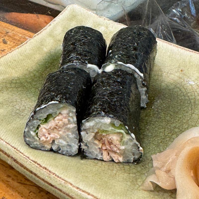 ツナの巻き寿司(千成寿司本店)