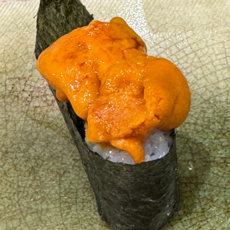 ウニ軍艦(千成寿司本店)