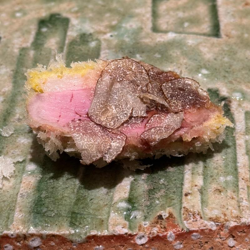 鴨ロースのカツ トリュフがけ(レストレ)