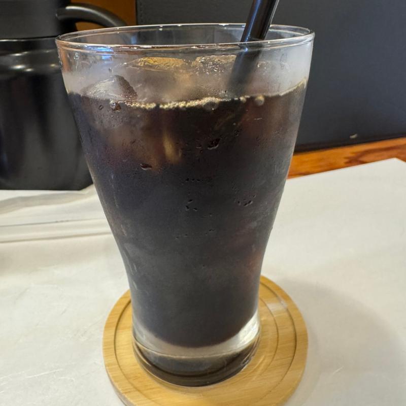 アイスコーヒー(むしろ和食)