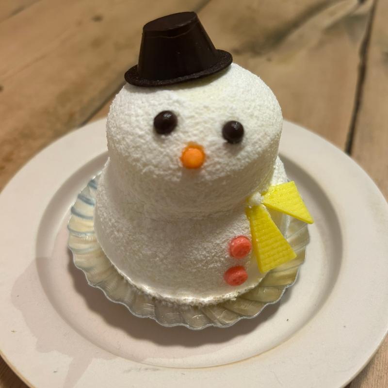 スノーマン(豊島屋洋菓子舗　置石)