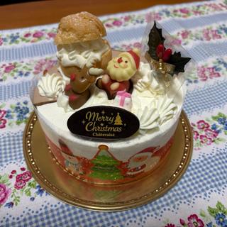 2つの味が楽しめるデコレーション