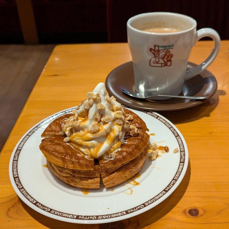 シロノワール ミニ クルミッ子(コメダ珈琲店 東京医科大学病院店)