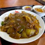 牛肉カレーかけ御飯