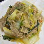 すずらん定食（豚肉しらたきのスタミナ炒め）