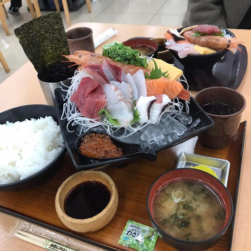 魚太郎定食(湯の華食堂)