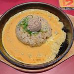 鉄板玉子チャーハン（小）(丸源ラーメン 札幌菊水元町店)