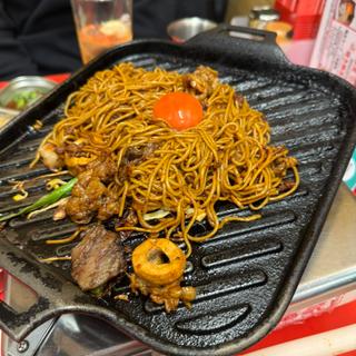 ホルモン焼きそば