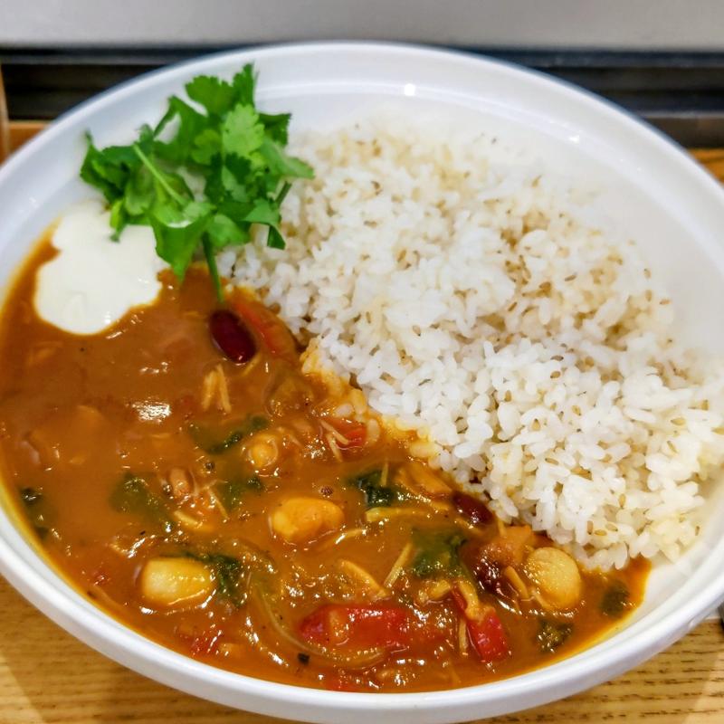 オマール海老と帆立のケイジャン風フリカッセ(Soup Stock Tokyo CIAL桜木町店)