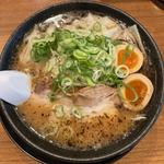 かさね味味玉ワンタントッピング(麺屋二郎 小倉店)