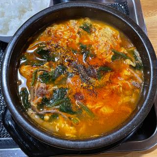 ユッケジャン定食(思い出の7080)