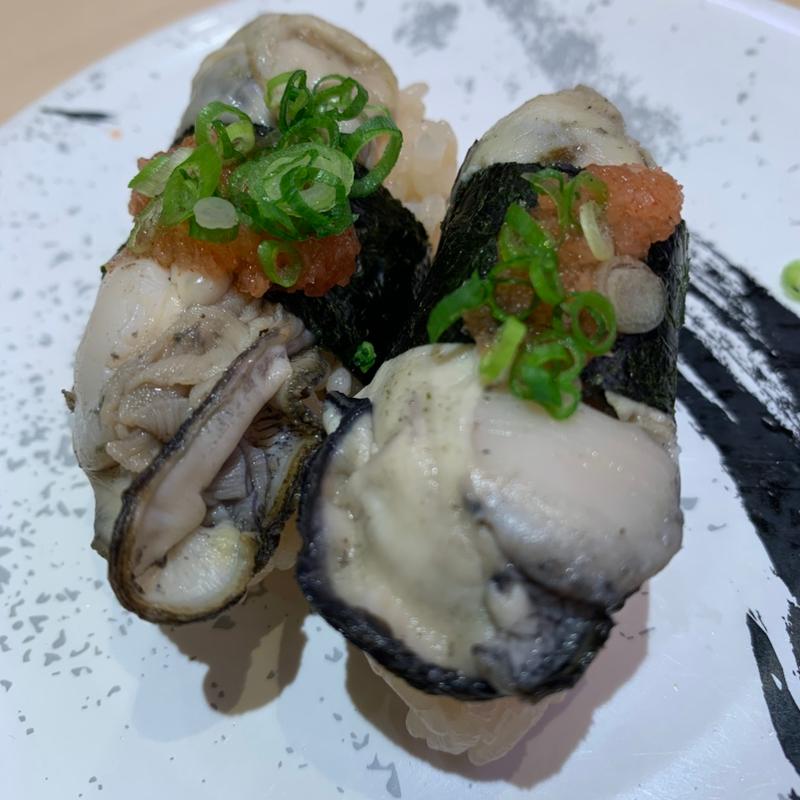 蒸し牡蠣(回転寿司みさき イオン板橋ショッピングセンター店)