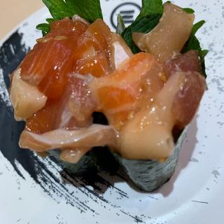 漬け胡麻海鮮軍艦