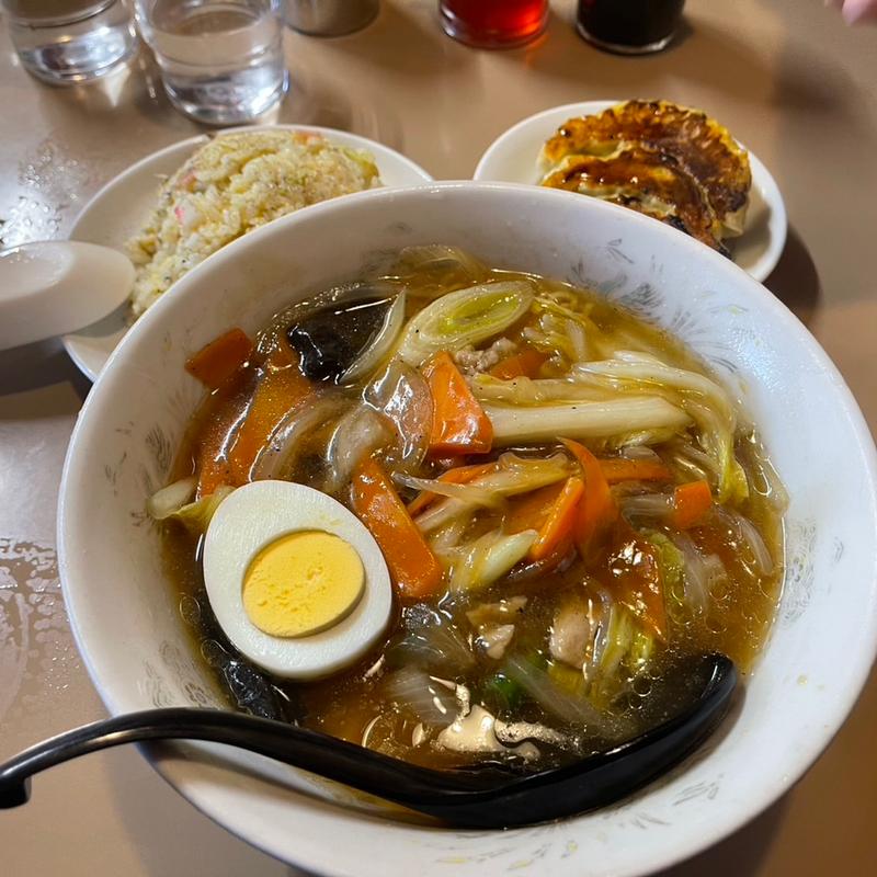 広東麺Aセット(大三元)