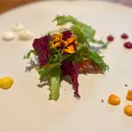 自家製サーモンマリネ