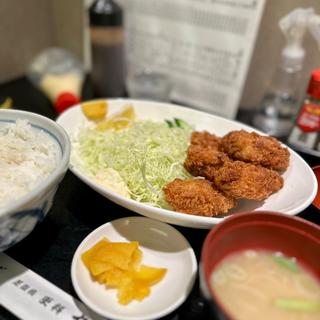 カキフライ定食