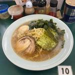 花輪ラーメン 中盛り 麺硬め(ラーメンショップ 花輪店)