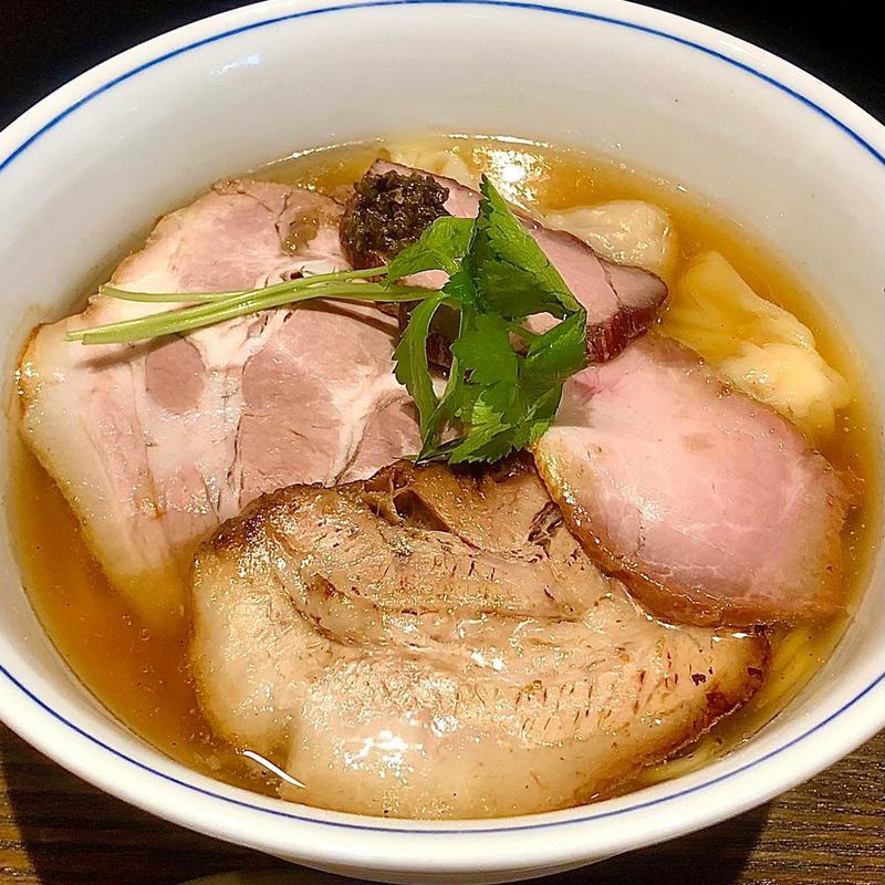 特上白醤油らぁ麺(らぁ麺や嶋)