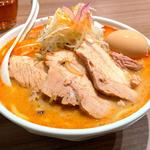味玉辛味噌ラーメン 大盛 チャーシュー(味噌麺処 にそう)