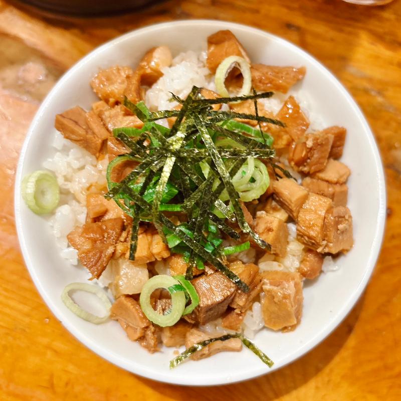 チャーシューごはん(並)(中華そば あかし(鶴見))