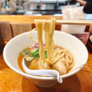 焼きあごと蛤中華そば醤油