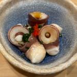 たこのきゅうばんポン酢(鮨屋とんぼ 栄店)