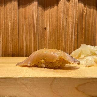 さわらの漬け(鮨屋とんぼ 栄店)